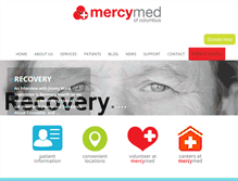 Tablet Screenshot of mercymedcolumbus.com